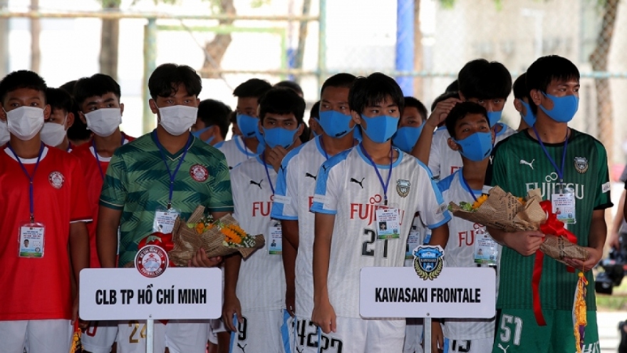 Binh Duong hosts Vietnam-Japan U13 football tournament